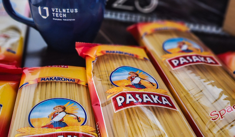 Suteikta UAB AMBER PASTA parama Makaronų tiltų čempionatui